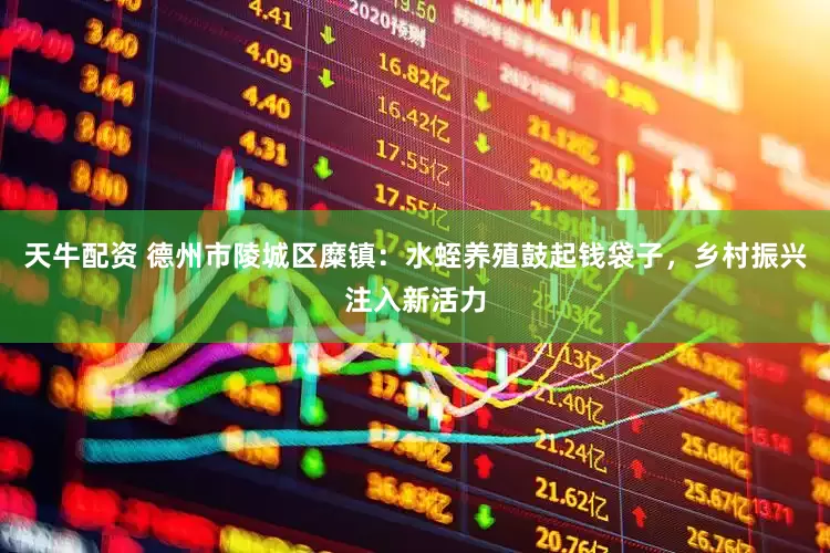 天牛配资 德州市陵城区糜镇：水蛭养殖鼓起钱袋子，乡村振兴注入新活力